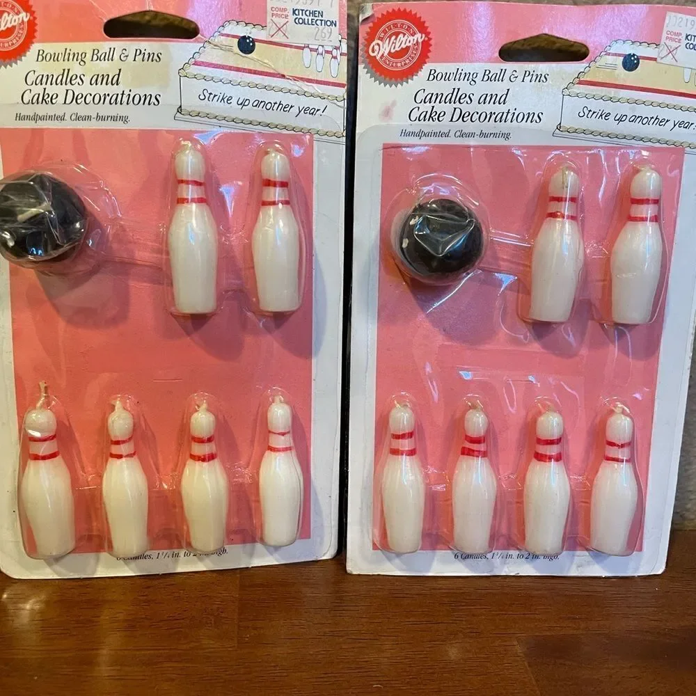 1993 Wilton Bowling Candles
